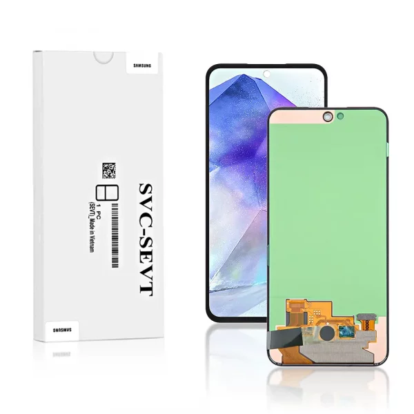 Genuine LCD Screen For Samsung Galaxy A55 5G (A556B) No Frame – Black  (GH82-34308A)