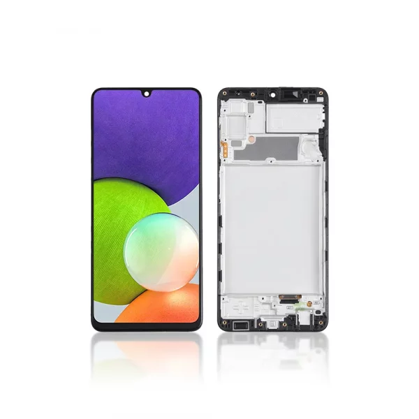 Replacement LCD Screen For Samsung Galaxy A22 4G (A225F) – With Frame