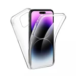 360 Front And Back Clear Gel TPU Case For iPhone 12 Pro Max