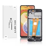 Genuine LCD Screen For Samsung Galaxy A04 (A045F) With Frame and Touchpad – Black  (GH81-22731A)