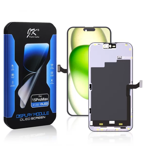Hard OLED iPhone 15 Pro Max Display and Touch Screen Digitizer Assembly