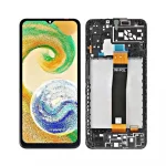 Premium A+ LCD Screen For Samsung Galaxy A04S (A047F) Black – With Frame