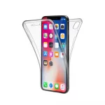 360 Front And Back Clear Gel TPU Case For iPhone XS Max