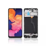 Replacement LCD Screen For Samsung Galaxy A10 (A105F) Black – With Frame