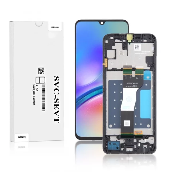 Genuine LCD Screen For Samsung Galaxy A05s (A057F) With Frame and Touchpad – Black  (GH81-24365A)