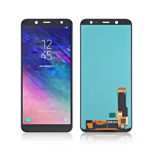 Replacement LCD Screen For Samsung Galaxy A6 Plus 2018 (A605F) Black – No Frame