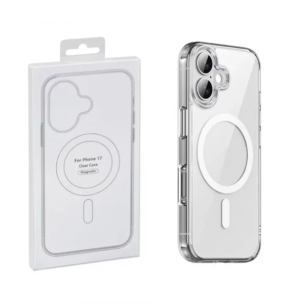 Clear Magsafe Case For iPhone 17