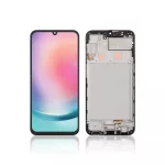 Replacement OLED LCD Screen For Samsung Galaxy A24 4G (A245F) Black – With Frame