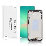 Genuine LCD Screen For Samsung Galaxy A26 5G (A266B) With Frame and Touchpad – Black (GH82-37049A)