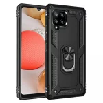 Slim Shockproof Ring Armor Stand Phone Case for Samsung Galaxy A42 (A426B) - Image 2