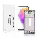 Genuine LCD Screen For Samsung Galaxy A73 5G (A736B) With Frame and Touchpad – Black  (GH82-28884A)