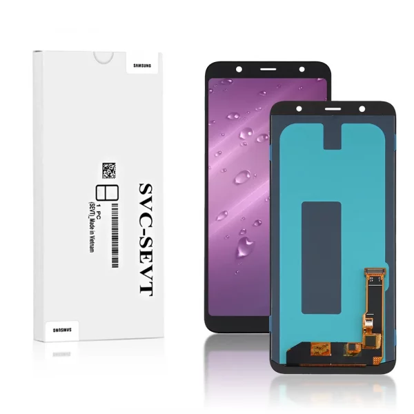 Genuine LCD Screen For Samsung Galaxy A6 Plus (A605F) No Frame – Black  (GH97-21878A)