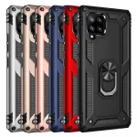 Slim Shockproof Ring Armor Stand Phone Case for Samsung Galaxy A42 (A426B)