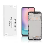 Genuine LCD Screen for Samsung Galaxy A24 4G (A245F) with Frame and Touchpad – Black  (GH82-31240A)