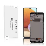 Genuine LCD Screen For Samsung Galaxy A32 4G (A325F) With Frame and Touchpad – Black  (GH82-25566A)