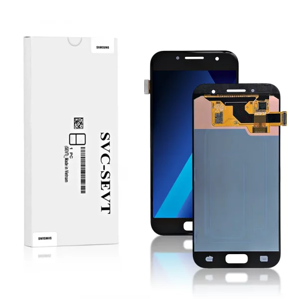 Genuine LCD Screen For Samsung Galaxy A3 2017 (A320F) No Frame – Black  (GH97-19732A)