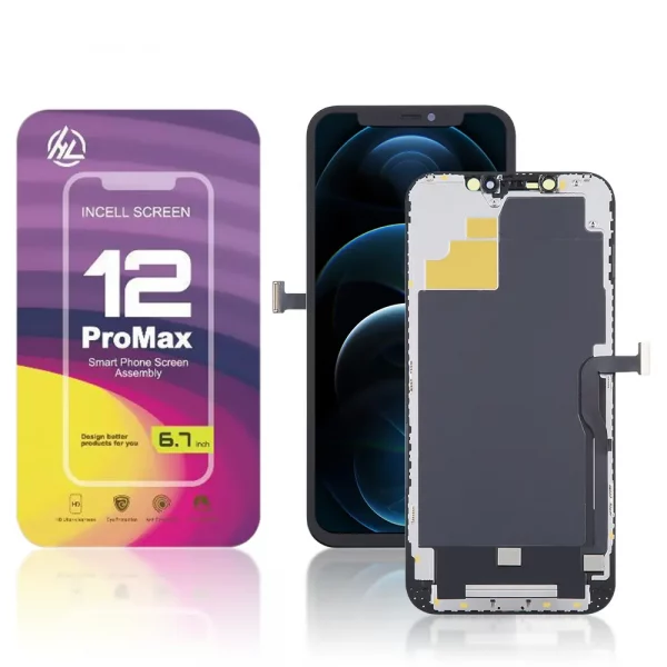 HL HD+ Incell iPhone 12 Pro Max LCD Module Display and Touch Screen Digitizer Assembly