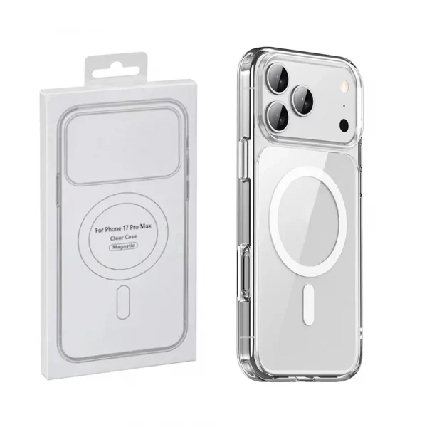 Clear Magsafe Case For iPhone 17 Pro Max