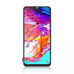 Replacement LCD Screen For Samsung Galaxy A70 (A705F) Black – With Frame - Image 2