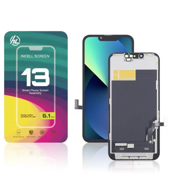 HL HD+ Incell iPhone 13 LCD Module Display and Touch Screen Digitizer Assembly