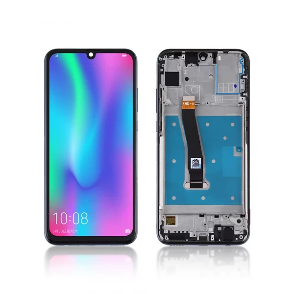 Replacement LCD Screen Display Touch and Digitizer Assembly for Honor 10 Lite Black – With Frame