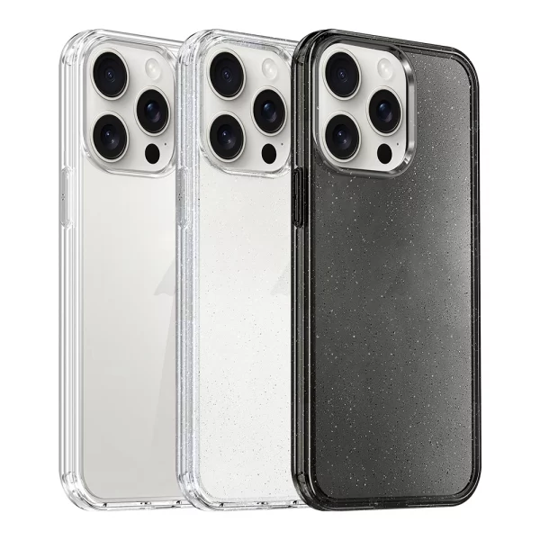 Glittered Starpoint Case For iPhone 16 Pro Max