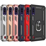 Slim Shockproof Ring Armor Stand Phone Case for Samsung Galaxy A30s (A307F)