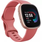 FITBIT Versa 4 Smart Watch - Pink Sand & Copper Rose