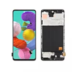 Replacement OLED LCD Screen For Samsung Galaxy A51 4G (A515F) Black – With Frame