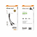 PF123 - Panther Force 2 in 1 Adapter - Fast Charging & Data Transfer