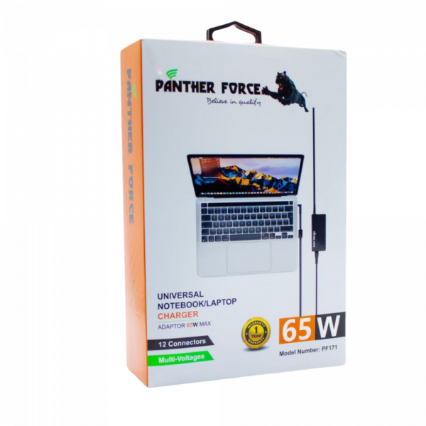 PF171 - Panther Force 2.4A White Dual USB Car Charger Fast & Safe Dual-Device Charging