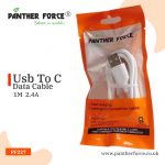 PF227 - Panther Force Type-C Charging Cable – Poly Bag Pack