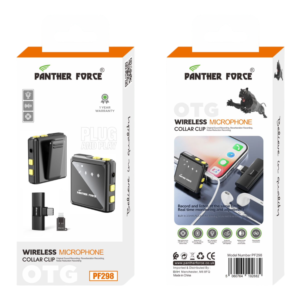 PF298.png PF298- PANTHER FORCE OTG WIRELESS MICROPHONE COLLAR CUP - Image 1