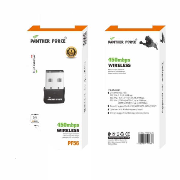 PF56 - PANTHER FORCE 450 MBPS WIRELESS ADAPTER