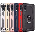 Slim Shockproof Ring Armor Stand Phone Case for Samsung Galaxy A60 (A606F)