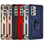 Slim Shockproof Ring Armor Stand Phone Case for Samsung Galaxy A53 (A536B)