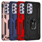 Slim Shockproof Ring Armor Stand Phone Case for Samsung Galaxy A73 (A736B)