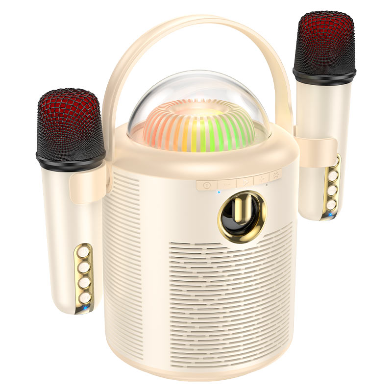 hoco-bs59-pearlescent-bt-speaker-2-mics.jpg Wireless speaker “BS59 Pearlescent” portable loudspeaker - Image 1