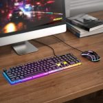 Keyboard + mouse set “GM11 Terrific glowing” RGB EN / RU - Image 5
