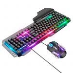 Keyboard + mouse set “GM12 Light and shadow” RGB EN / RU - Image 2