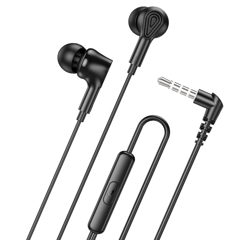 hoco-m102-ingenious-wired-earphones-with-mic.jpg Wired earphones 3.5mm “M102 Ingenious” with mic - Image 1