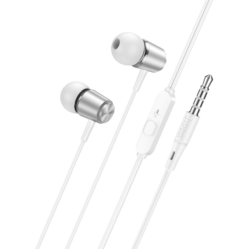 hoco-m108-spring-metal-universal-earphones.jpg Wired earphones 3.5mm “M108 Spring” with mic - Image 1