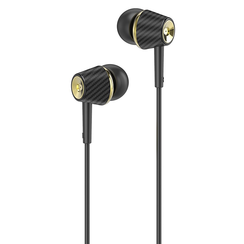 hoco-m70-graceful-universal-earphones-with-mic.jpg Wired earphones 3.5mm “M70 Graceful” with microphone - Image 1