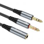 Cable audio adapter “UPA21” 3.5mm female to 2*3.5mm male - Image 2