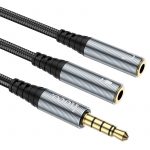 Cable audio adapter “UPA21” 3.5mm male to 2*3.5mm female - Image 2