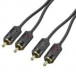 Cable 2Ã—RCA to 2Ã—RCA â€œUPA29â€ audio transfer