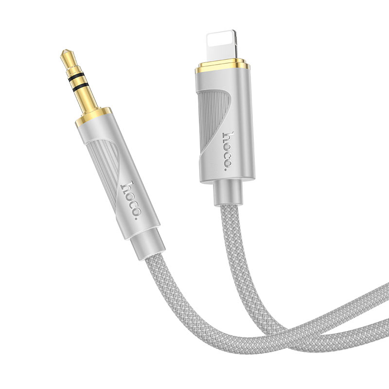 hoco-upa30-friend-digital-audio-conversion-cable-ltn.jpg Cable 3.5mm to iP “UPA30 Friend†audio conversion - Image 1