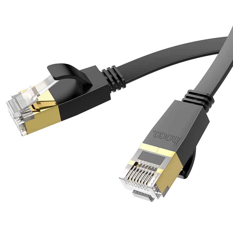 hoco-us07-general-pure-copper-flat-network-cable.jpg Cable gigabit ethernet cat-6 “US07 General” - Image 1