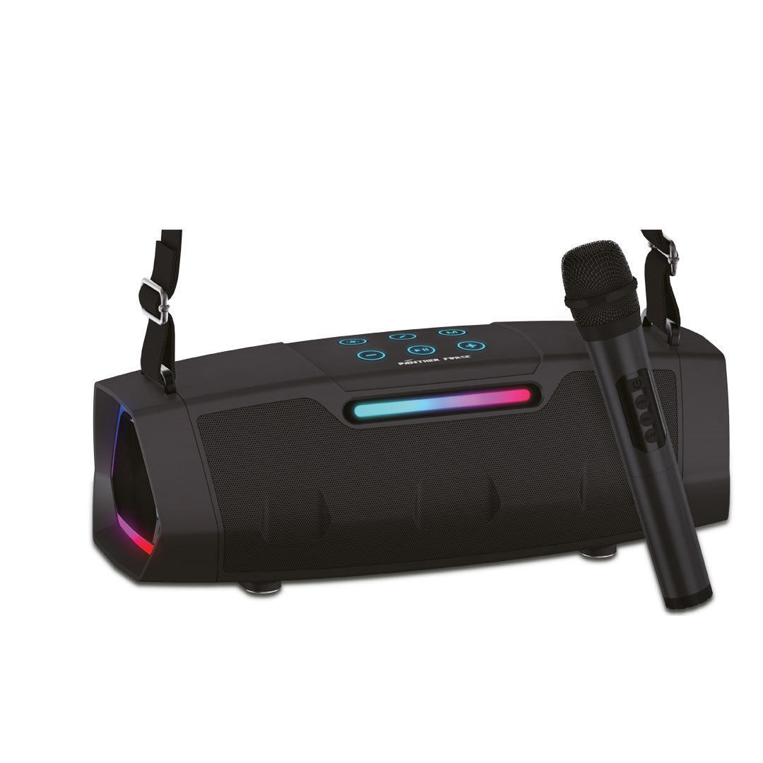 pf264.jpg PF264 - Panther Force Bluetooth Speaker with Handle & Microphone - Image 1
