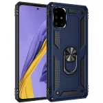 Slim Shockproof Ring Armor Stand Phone Case for Samsung Galaxy A71 (A715F) - Image 3